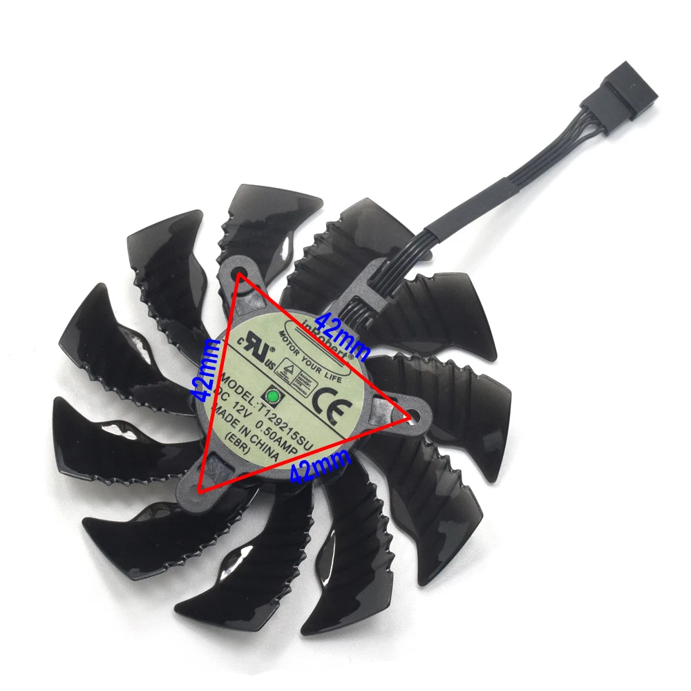 Кулер для видеокарты Gigabyte GeForce GTX 960 950 R9 390 380|card cooling|cooling fancooler cooler |