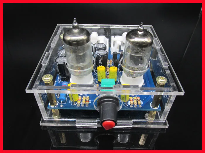 TIANCOOLKEI 6J1 tube preamp amplifier board Pre amp Headphone amp 6J1 valve preamp bile buffer diy kits