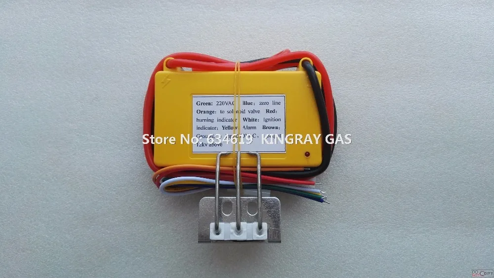 220v Ac Gas Grill Ignition Controller Hot Sale Gas Oven Igniter Electric Burner Lighter With Spark Electrode