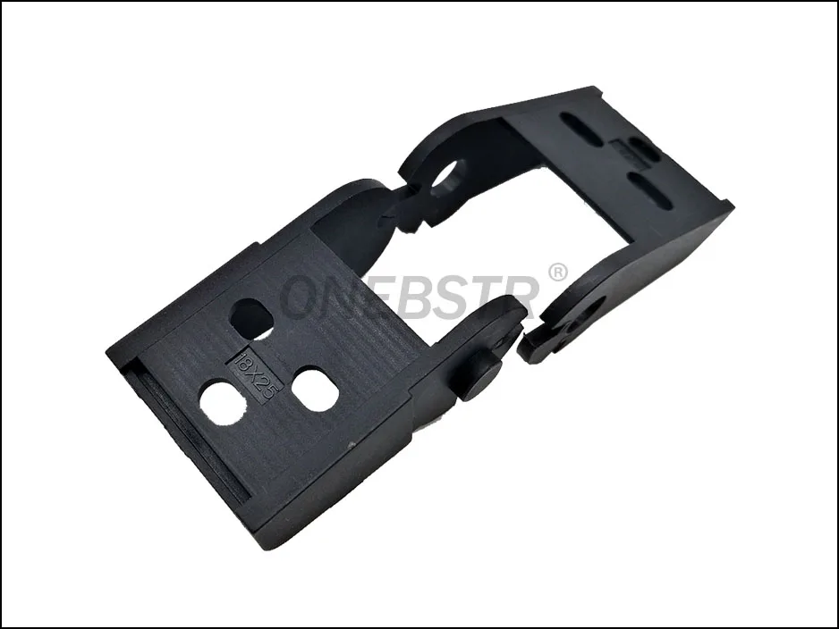 JFLO 1 Pair of 18x25 Semi Closed Inside Opening Drag Chain Joints towline end Connectors Plastic Cable Wire Carrier 7