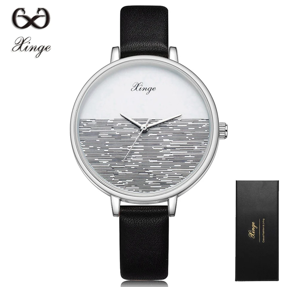 

2018 Xinge Brand Waterproof Fashion Women Watches Leather Business Wristwatch Clock Ladies Wrist Watch Female Sport Watch