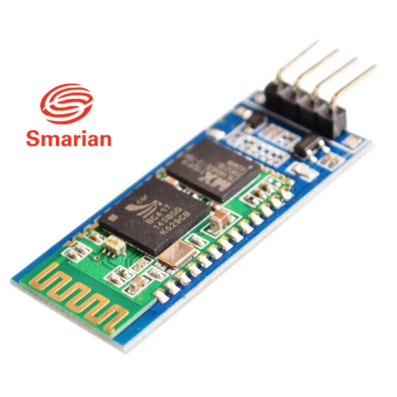 

Официальный smarian HC06 HC-06 Беспроводной Серийный 4 Булавки Bluetooth Радиотрансивер Модуль RS232 TTL для Arduino модуль Bluetooth