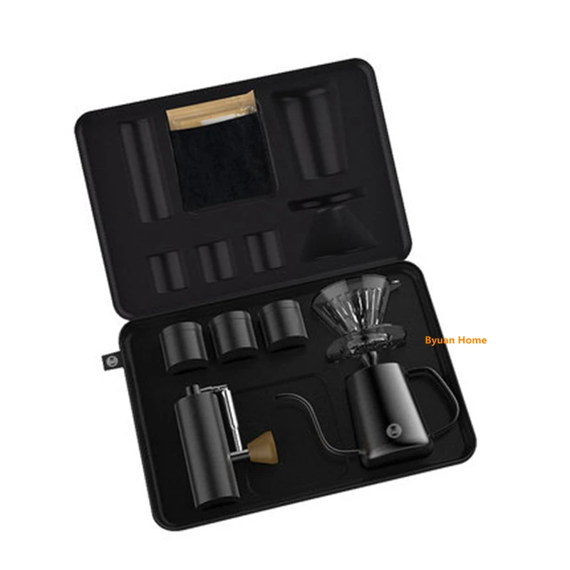 

MYM48 Aluminum portable coffee grinder set steel grinding core design super manual coffee mill Dulex bearing recommend portable