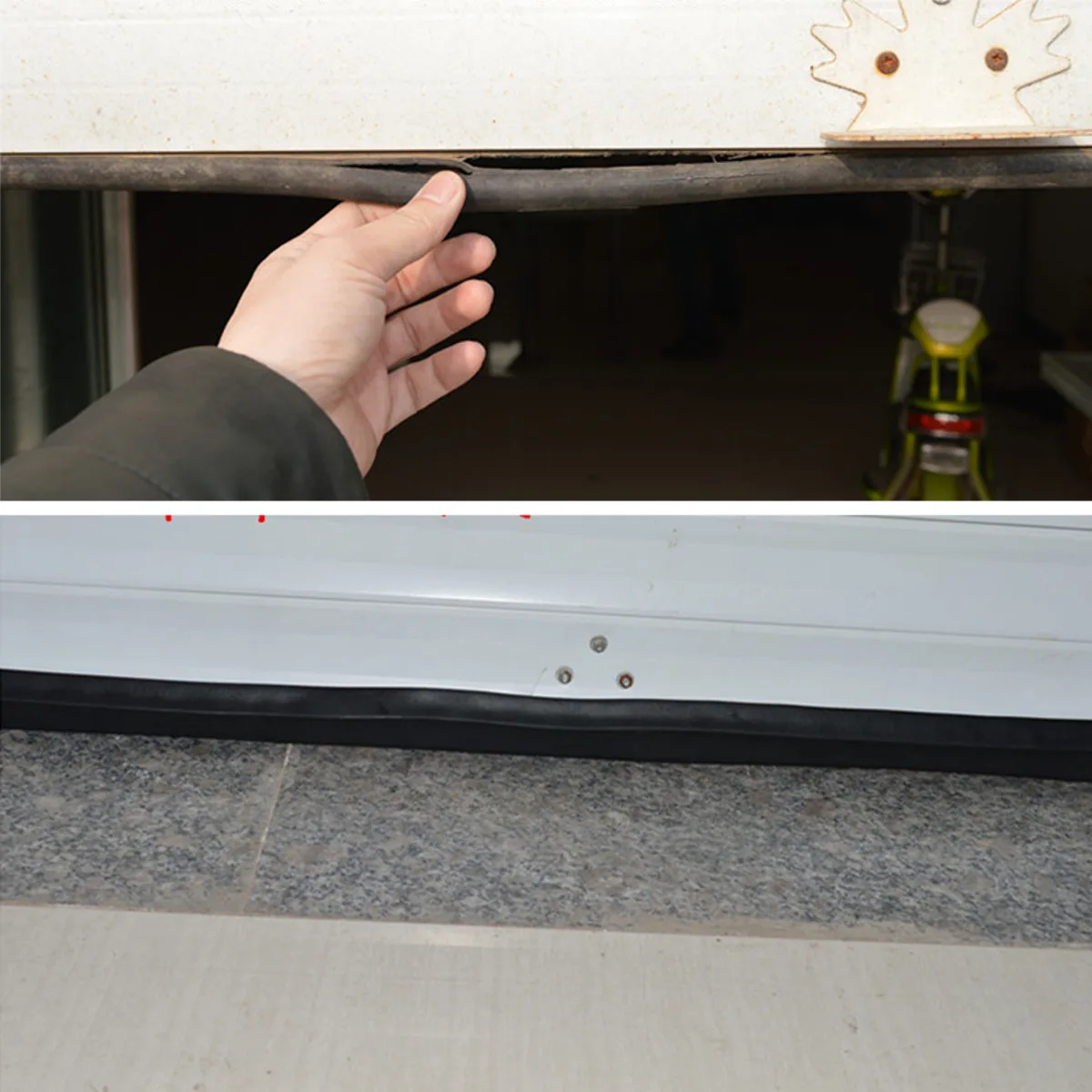 3 5. 5m porta da garagem selo