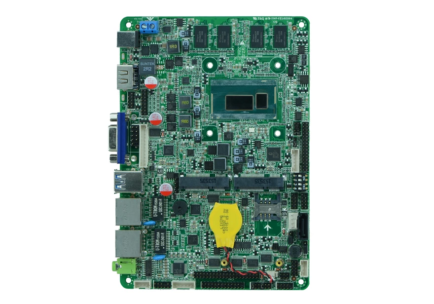 Celeron 2980U /1.6G 4 inch HD playback motherboards/ USB3.0 LVDS embedded motherboards for advertising with 6*COM/8*USB/1*VGA