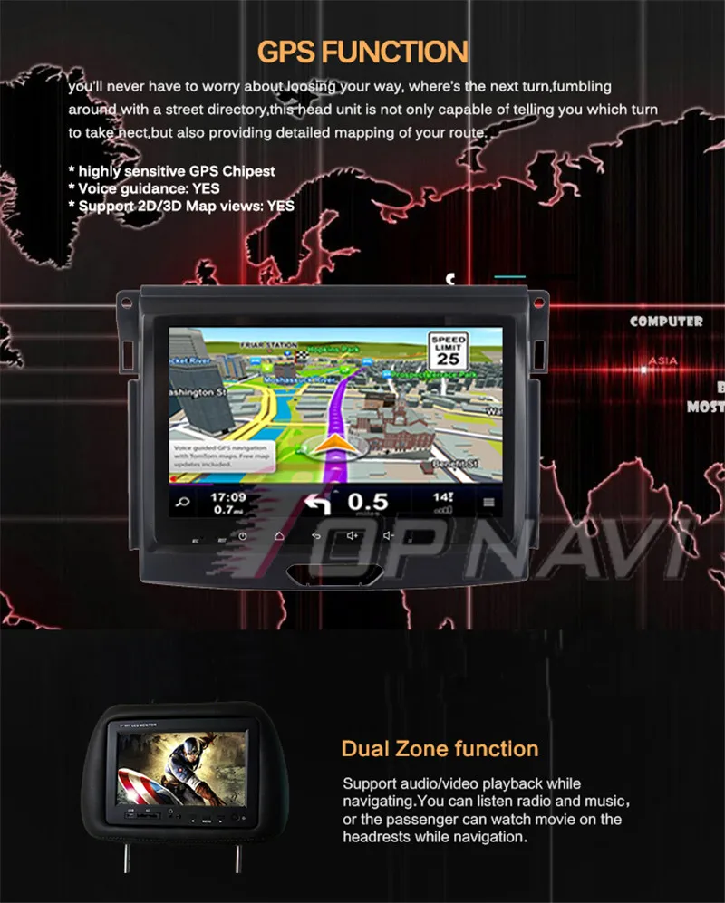 Excellent 2 din Octa Core 9