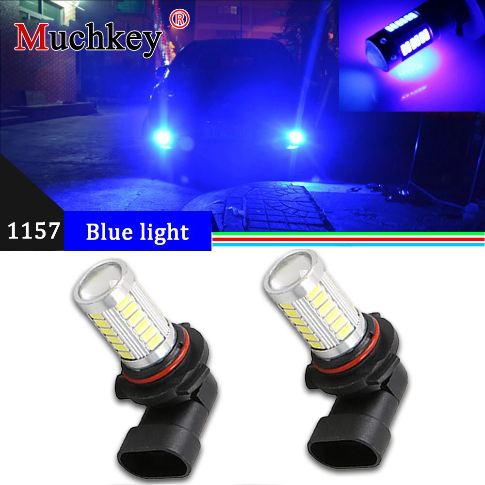 2 шт. яркие противотуманные фары 4014 1157 92SMD LED 14 Вт 6000 лм|Передние LED-фары для авто| |