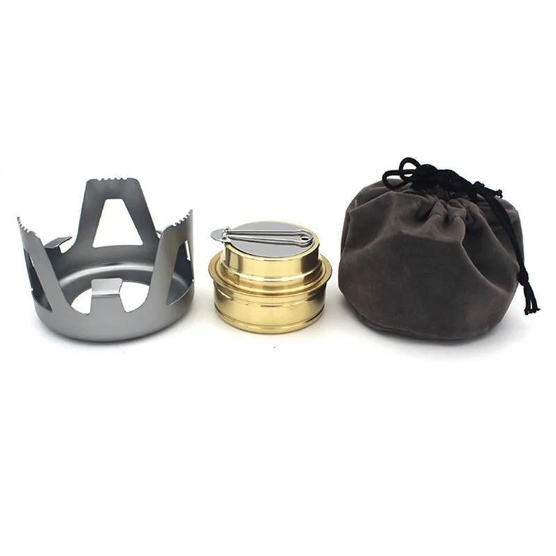 

2019 Portable Creative Coffee Stove Cookout Pan Inserts Camping Cooking Utensils Stents Outdoor BBQ Alcohol Burner Vaporizer