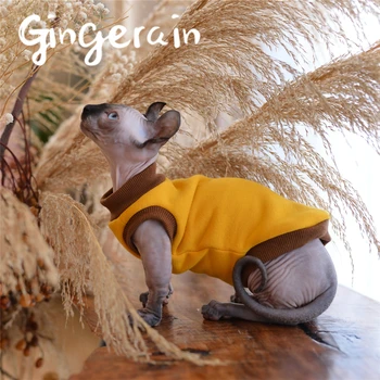 

Gingerain Cute Cat Clothes Pet Clothing for Cat Fashion Pet Jacket Printed Vest Costume Cat Clothing C01