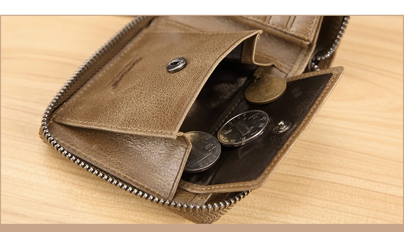 Dos Homens Bolsa Da Moeda Bolsa Titular