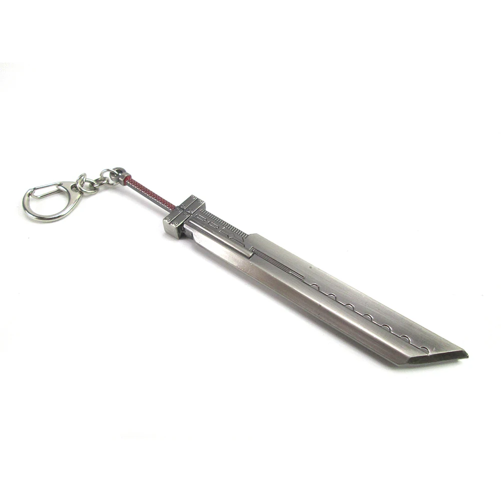 

Bsarai Final Fantasy VIII Eclair Farron Lightning Thunder King heart Cloud 16cm/6.3'' Sword Model Toy Key Chain Ring