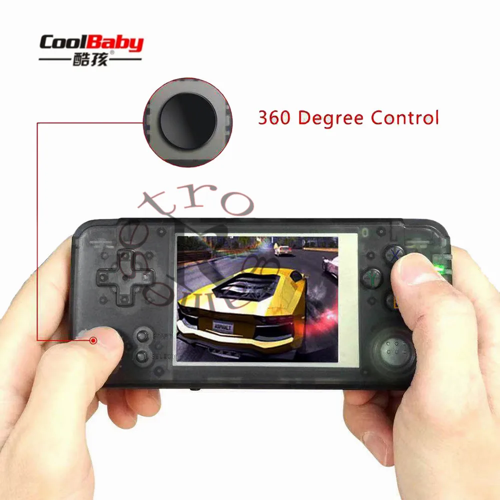 

RS-97 Upgrade Q9 3" IPS Rocker Retro Handheld Game Console 3000 Games Portable Consoles Mini Video Gaming Player W/360 Degree