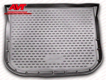 

Trunk mats for Chery Indis 2011- hatchback 1 pcs rubber rugs non slip rubber interior car styling accessories