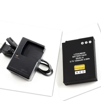 

EN-EL12 EN EL12 Camera battery+charger for Nikon Coolpix S9700 S9500 S9400 S9300 S9100 S8200 S8100 S8000 S6300 S6200 S6150.