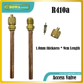 

Excellent quality access valves (charging valve, check valves) for connection pressure switches, gauge and sensers in heat pumps