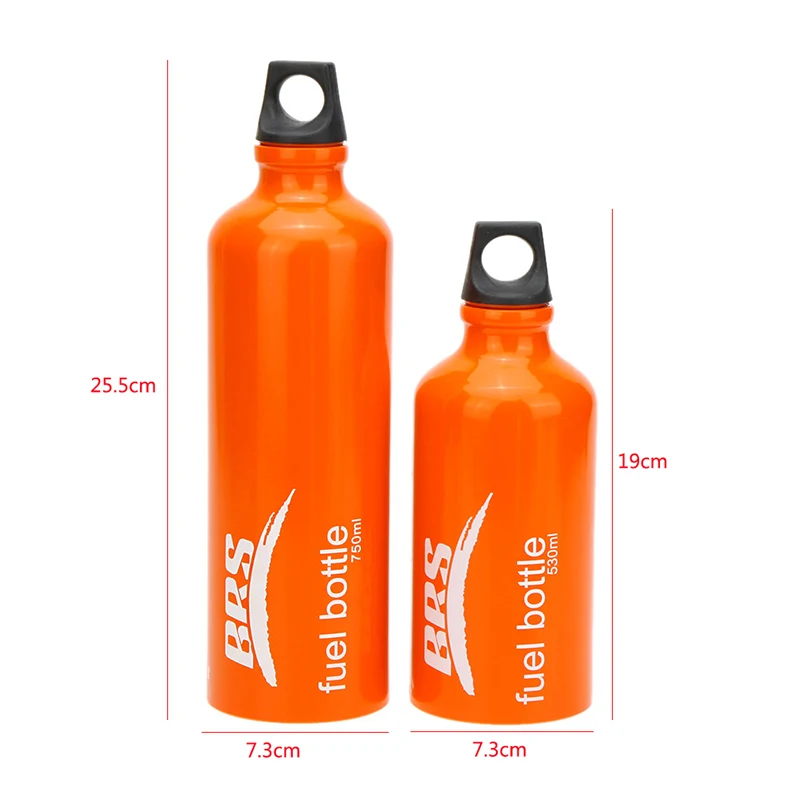 

530ml/750ml Camping Petrol Bottle Kerosene Diesel Bottle Alcohol Liquid Gas Fuel Bottle Storage for Outdoor Picnic