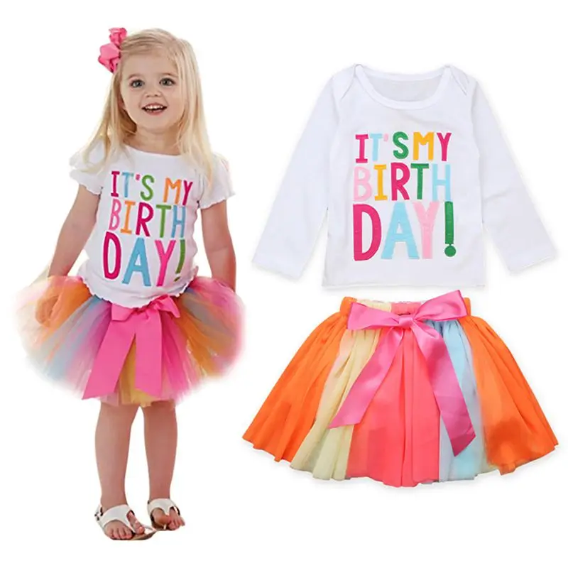 Baby boy girl clothes girls set letter jacket + colored dress  children suit for 2~7 years 2018 high quality