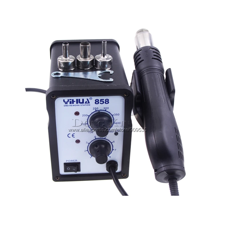 

Yihua-858 220 V 700 W SMD Rework Soldeer Station Hot Air Blower Heat Gun Yihua 858, YH-858
