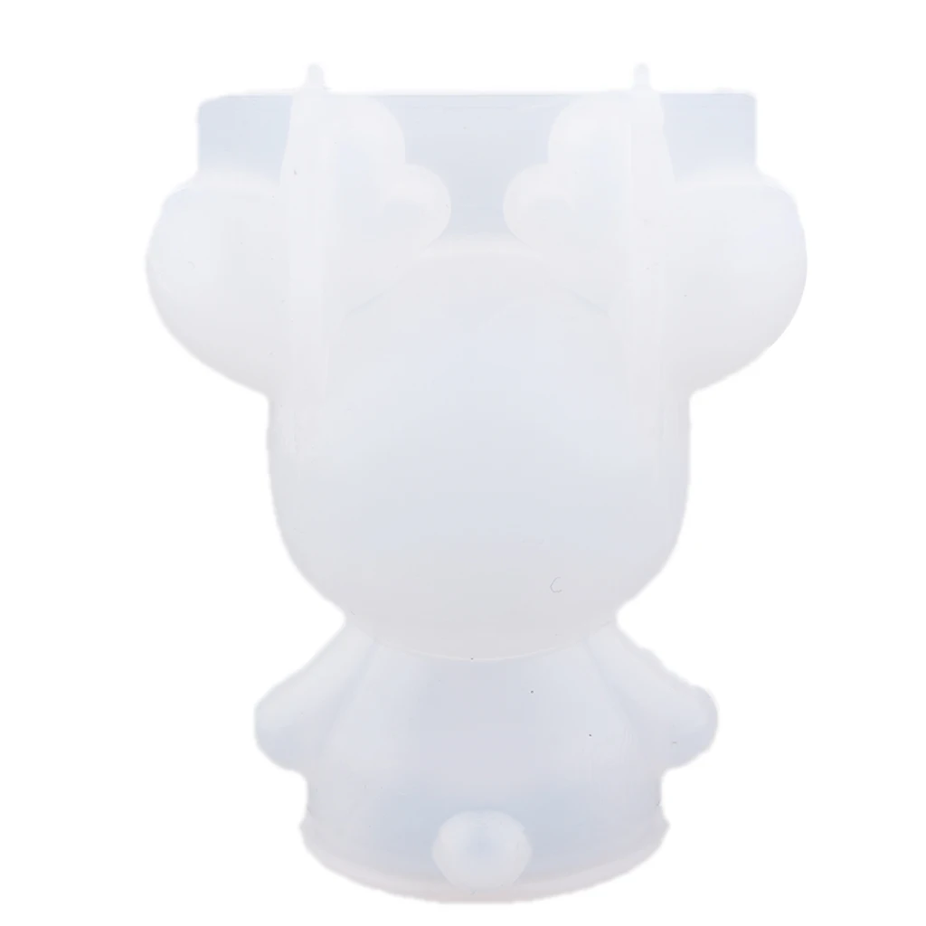 3d Milu Deer Shaped Resin Casting Mould Jewelry Making Silicone Mold for Polymer Clay, Crafting, Resin Epoxy Tools, 75x35x32mm