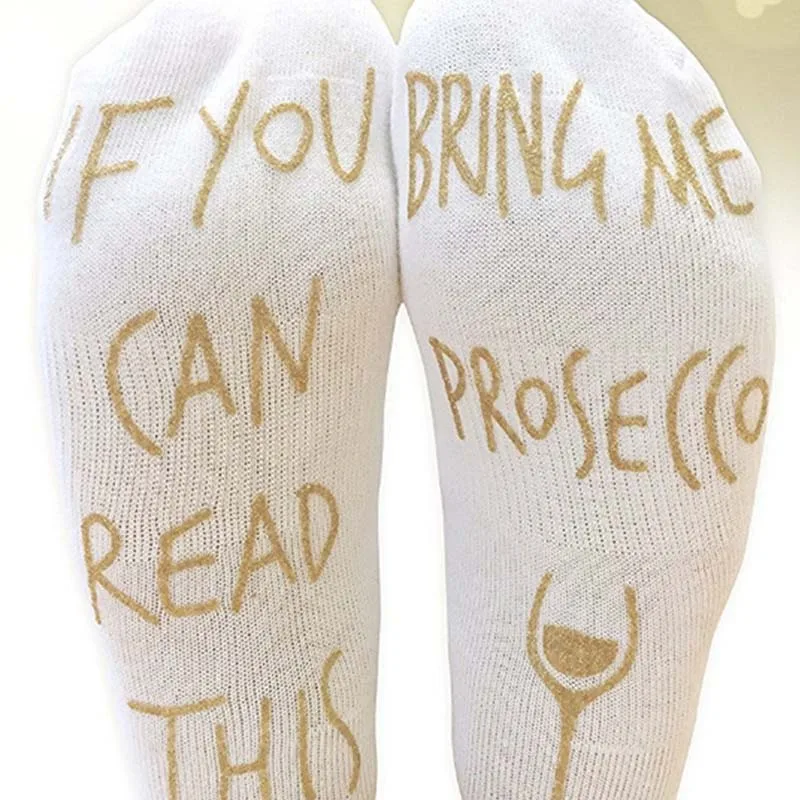 [EIOISAPRA] мужские унисекс смешные мужские носки с надписями Sokken "Если вы можете прочесть это принесет мне чай" Shhh! "Calcetines носки для влюбленных - Цвет: 4
