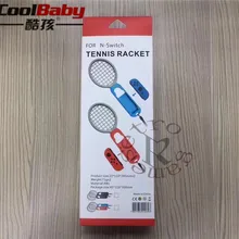 2 шт./лот Теннисная ракетка для Nintend переключатель игры удаленного Управление Лер ДЛЯ NS радость-con ручки удаленного Управление красочные игры аксессуар