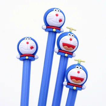

Wholesale 50pcs Cute Anime Gel Ink Pen Kawaii Doraemon Pens for School Student Office Writing Supplies Korean Stationary Items
