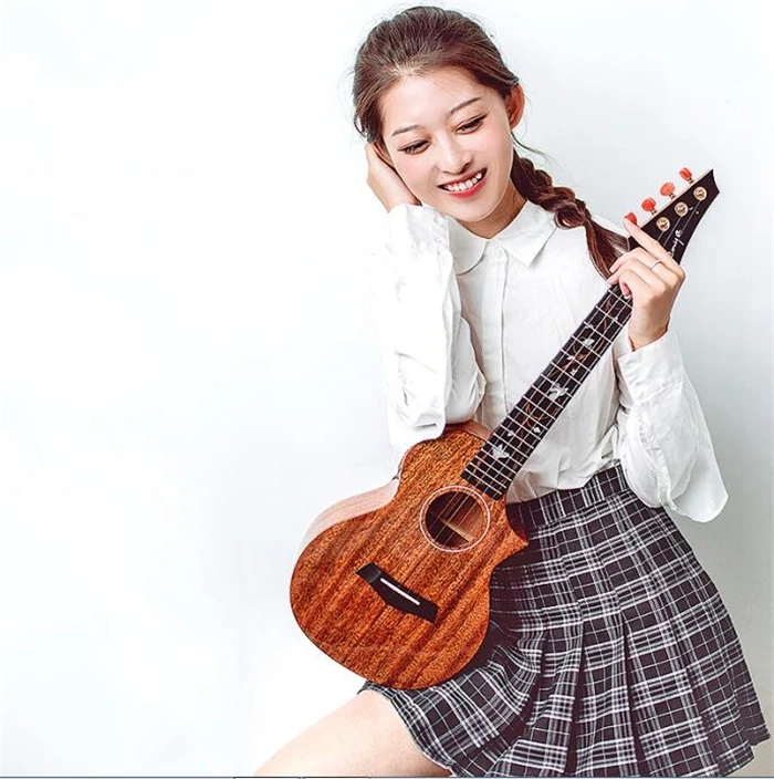 Enya M6 Ukulele Solid Mahogany 23