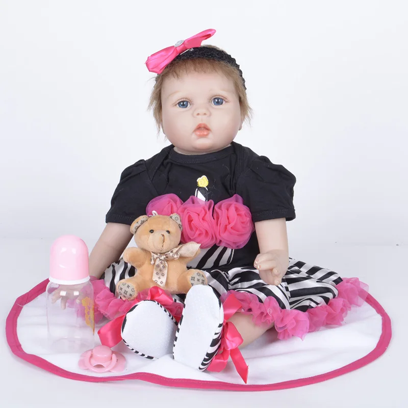 

Reborn Silicone Dolls Newborn Doll Toys for Girls Children Gift Reborn Bebe Bonecas Tsum Tsum SB5546 Kids Toys Reborn Babies