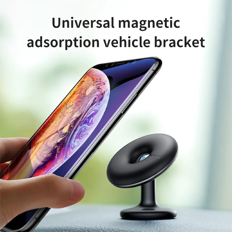 Baseus Magnetic Phone Holder in Car Universal Phone Stand Car Holder Support Smartphone Voiture For