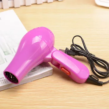 

High Quality Small Pocket Foldable Hair Dryer Home Household Use Outdoor Sports Camping Traveling EquipmentRandom Color