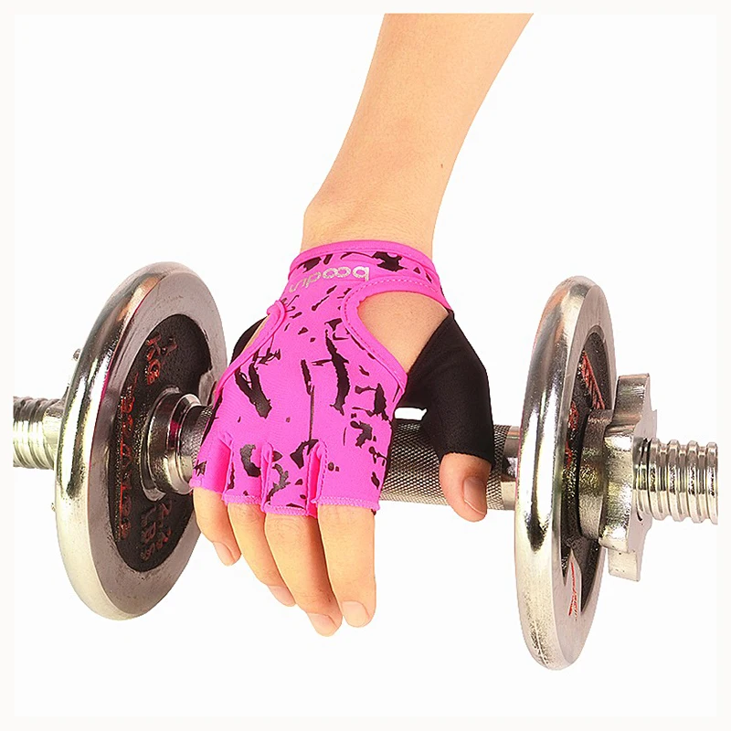 BOODUN 1 زوج رياضة كمال الأجسام تدريب اللياقة البدنية قفازات الرياضة رفع الاثقال ممارسة زلة مقاومة قفاز للنساء روز الأحمر M BOODUN 1 زوج رياضة كمال الأجسام تدريب اللياقة البدنية قفازات الرياضة رفع الاثقال ممارسة زلة مقاومة قفاز للنساء روز الأحمر M