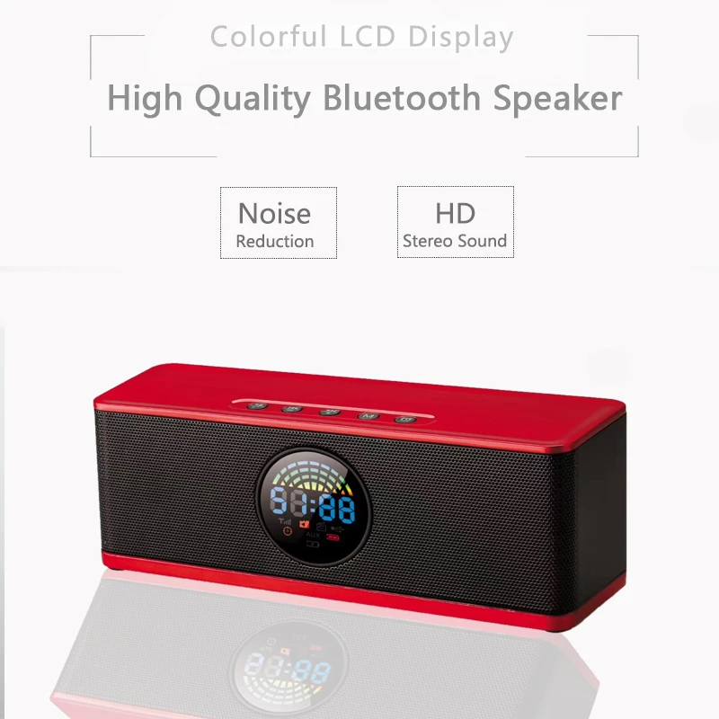 Bluetooth динамик Портативный беспроводной громкий 3D стерео Бас Звуковая система 10