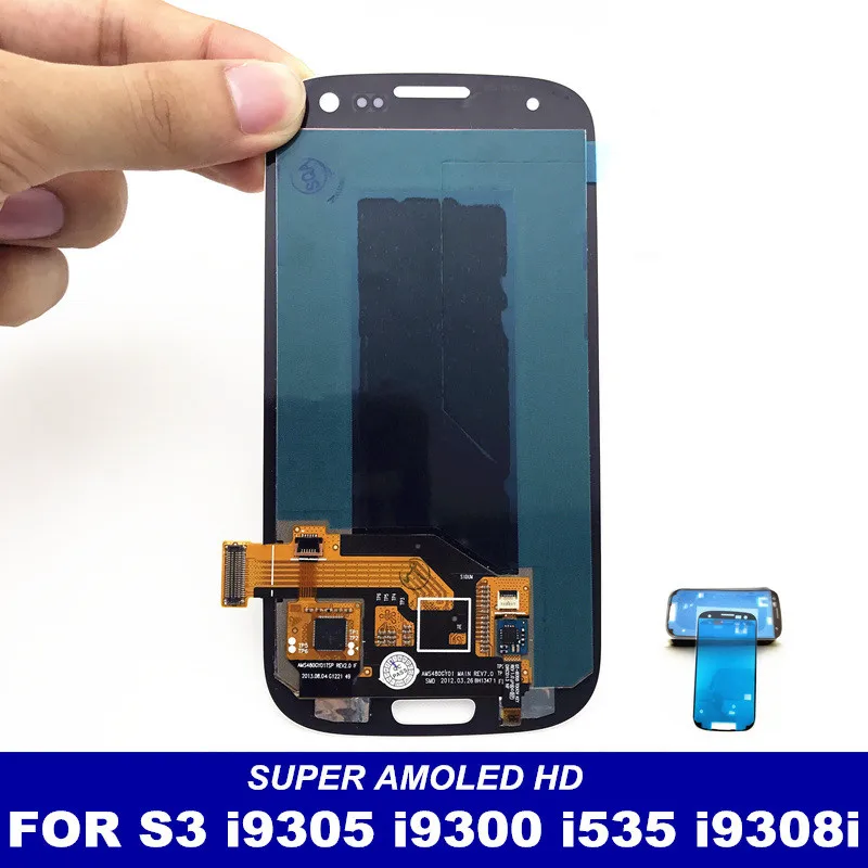 Для samsung Galaxy S3 i9300 i9305 i535 i747 L710 T999 i9300i i9301 i9301i i9308i ЖК-дисплей Дисплей Сенсорный экран Digitizer Замена