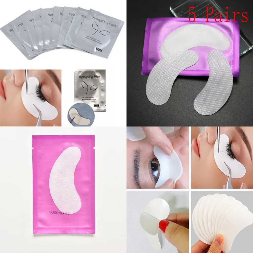 

1/5/15 Pairs Patches Eyelash Under Eye Pads Lash Eyelash Extension Paper Patches Eye Tips Sticker Wraps Make Up Tools 4 Styles