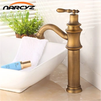 

2014 torneira European classical bibcock antique bronze basin faucet 7405
