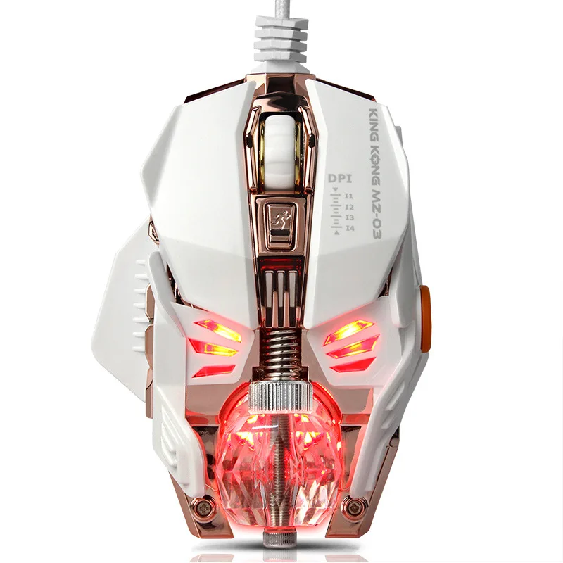 professional wired gaming mouse 7 button 4000 dpi