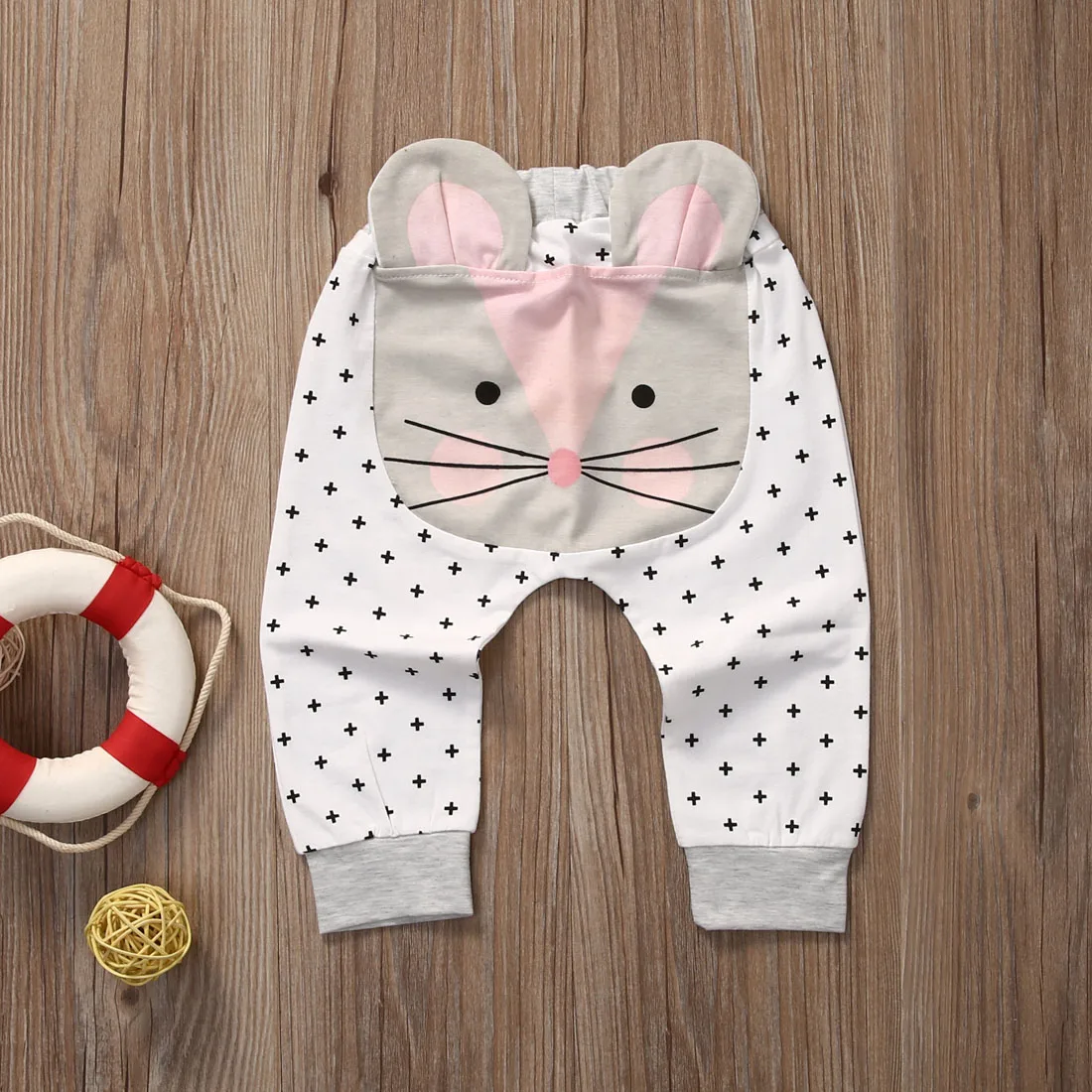 

Brand New Lovely Newborn Baby Boys Girls Cartoon Pants Bottom Harem Pants Elk Cat Bear Animal Cute Pats Casual Clothes