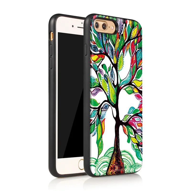 

Genuine Leather Case for iPhone 7 plus Pattern Leather Cover for iPhone 8 plus Original Brand Fitted Case Cover for iPhone 7 8