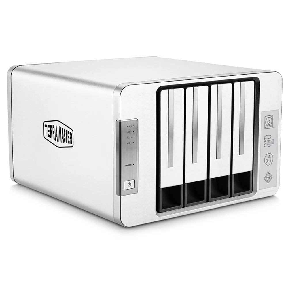 4bay 2,5 '/3," SATA HDD корпус 4 лотка массив type-C usb3.1 высокоскоростная Функция Raid поддержка 32 ТБ безопасное надежное хранилище