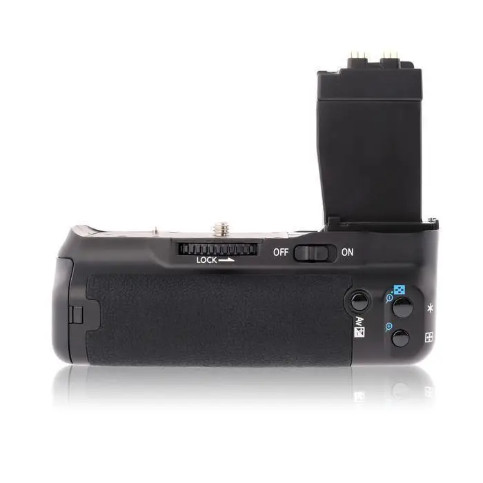 JINTU Vertical Battery shutter Grip holder + 2pcs LP-E8 Kit for Canon EOS 550D 600D 650D Rebel T2i T3i T4i DSLR Camera as BG-E8