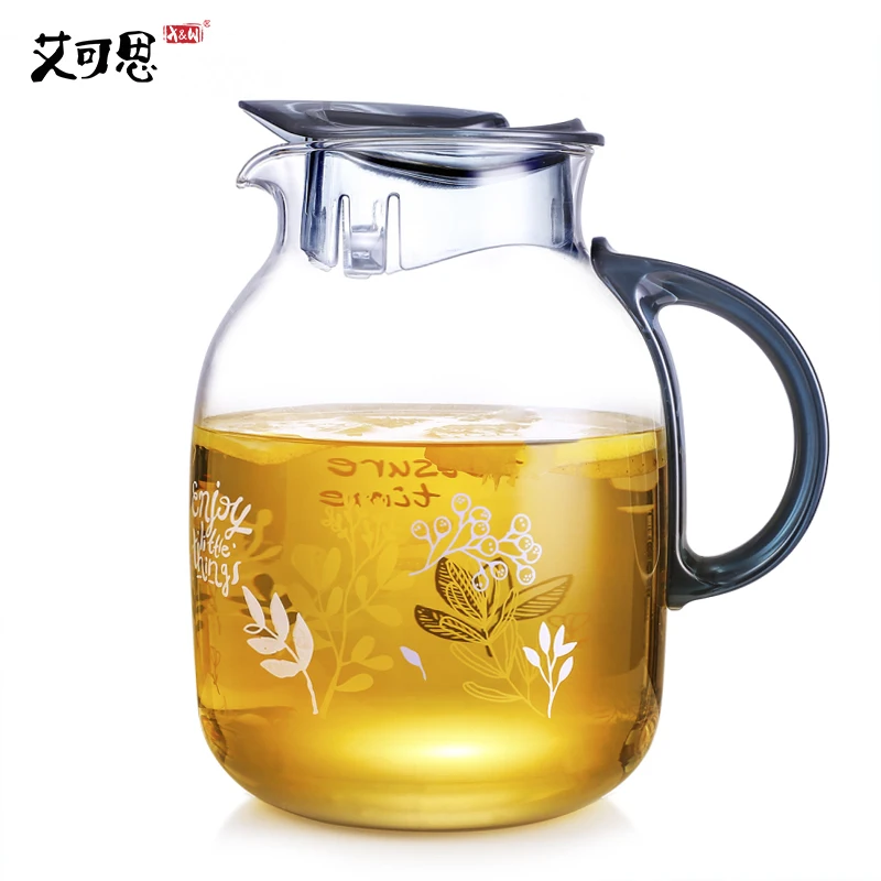 восточный кувшин. кувшин металлический для воды. чайник-графин с кожаной вставкой. чайник графин. кувшин из термостойкого стекла 1,5л kelli kl-3237 (1x6).