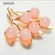 JIUDUO Cheap shipping dual-use high-grade natural agate pendant brooch rose gold models Wen professional design fashion gift JIUDUO Cheap shipping dual-use high-grade natural agate pendant brooch rose gold models Wen professional design fashion gift