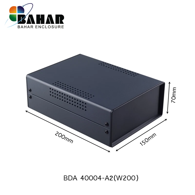 BDA40004(W200) изготовленный на заказ Железный проект коробка корпус для электроники diy провода Соединительная коробка инструмент случае 200*150*70 мм