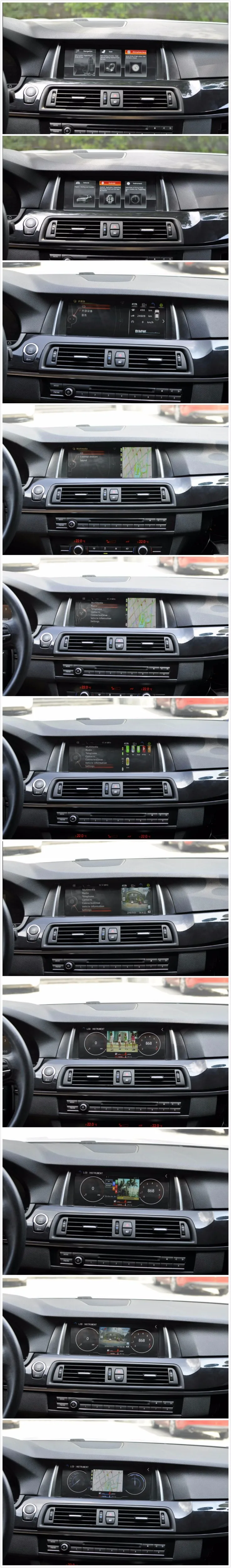 Sale IPS 2GRam 32gRom 8.8" Android 7.1 Car Audio for BMW 5series F10 F11 2011 -- 2016 Headunit Stereo Video GPS Navi Radio Monitor 1