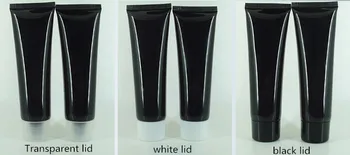 

50ml Black wash soft tube or butter,hand cream tube with Black lid,Cosmetic tube,Plastic bottles