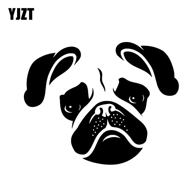 YJZT 13 см * 9 виниловые наклейки с надписью My Eight Brother Dog черные/Серебристые |