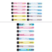 ПВХ водонепроницаемый браслет распознавания детей анти-потери безопасности Открытый мультяшный браслет рукописный наручный браслет для мальчиков и девочек