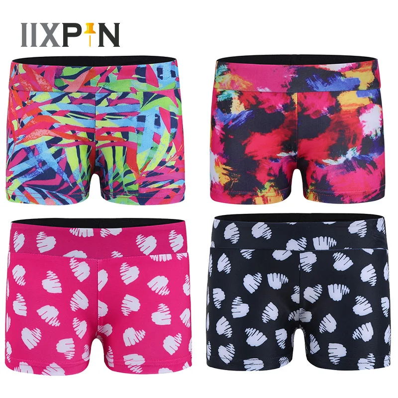 

IIXPIN Girls Ballet Short Gymnastic Leotards Dance Pants Shorts Child Kids Beach Shorts Casual Sport Short Swimming Workout Wear