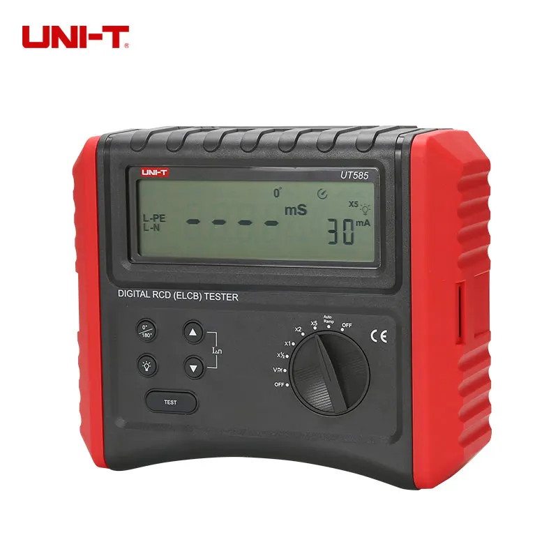 

UNI-T UT585 Digital RCD Leakage Protection Switch Tester