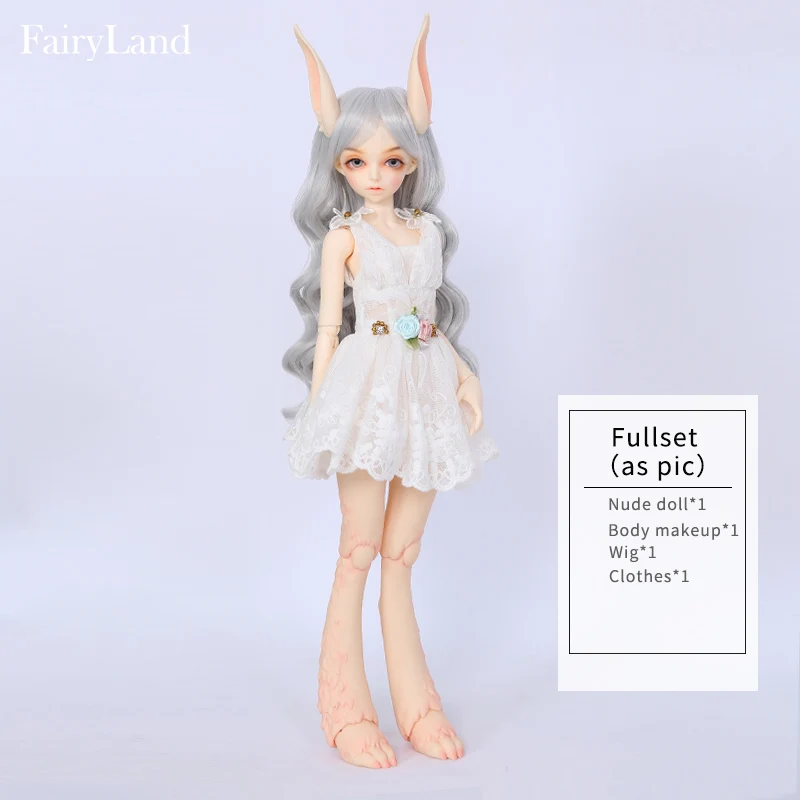 OUENEIFS Fairyland FairyLine momoA BJD SD кукла 1/4 модель тела для маленьких девочек и мальчиков глаза высокое качество игрушки магазин смолы фигурки FL - Цвет: Fullset in NS aspicB